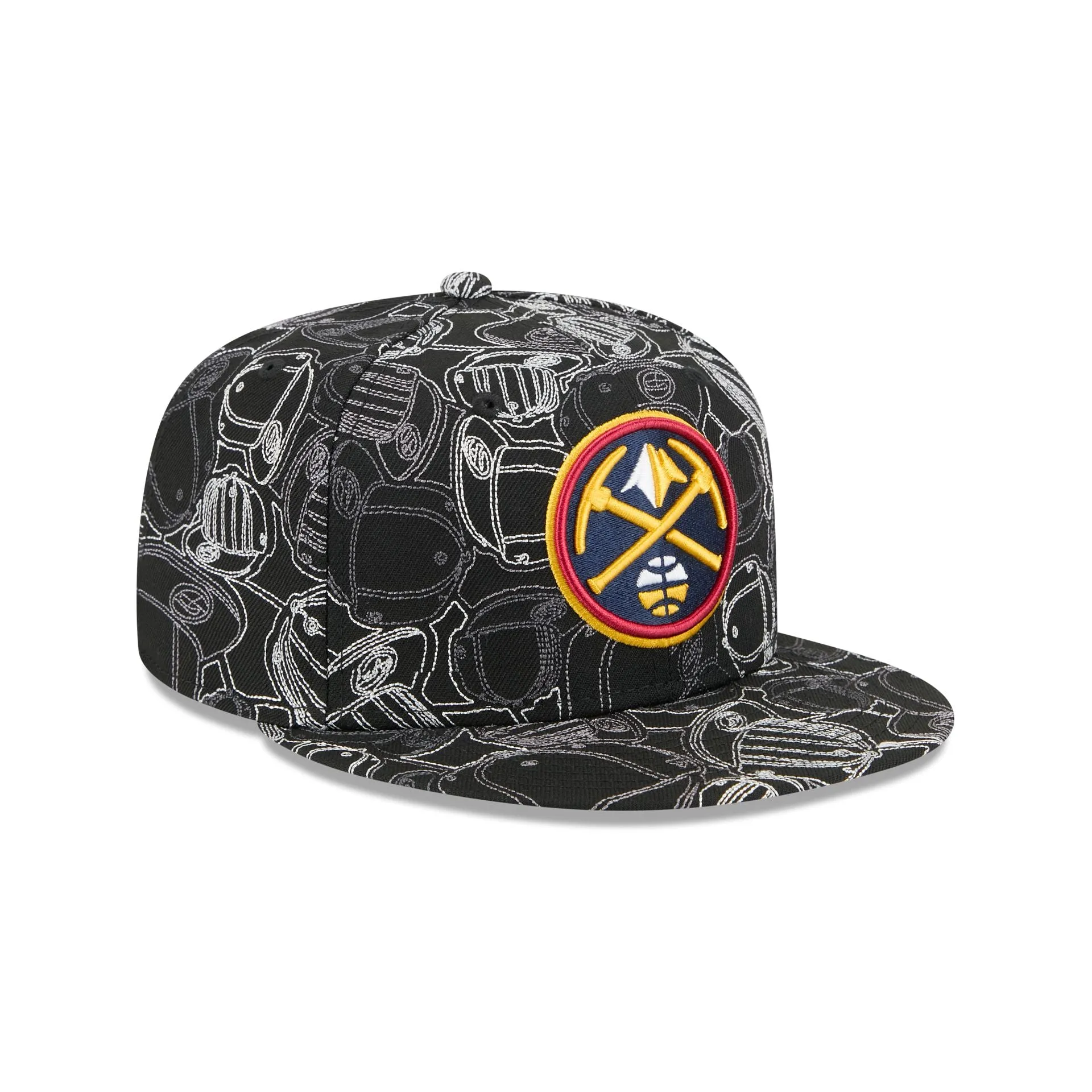 Denver Nuggets Cap Scramble 59FIFTY Fitted Hat sold by New Era product image thumbnail 3