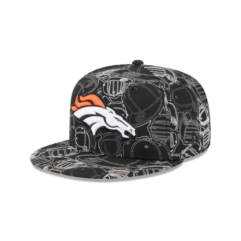 Denver Broncos Cap Scramble 59FIFTY Fitted Hat sold by New Era