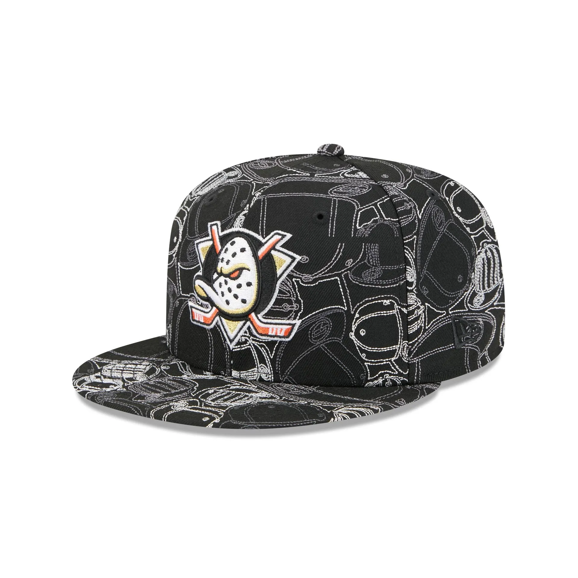 Anaheim Ducks Cap Scramble 59FIFTY Fitted Hat sold by New Era