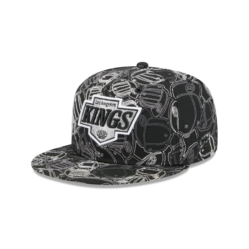 Los Angeles Kings Cap Scramble 59FIFTY Fitted Hat sold by New Era