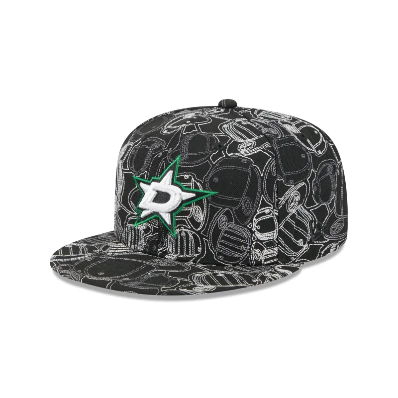 Dallas Stars Cap Scramble 59FIFTY Fitted Hat sold by New Era
