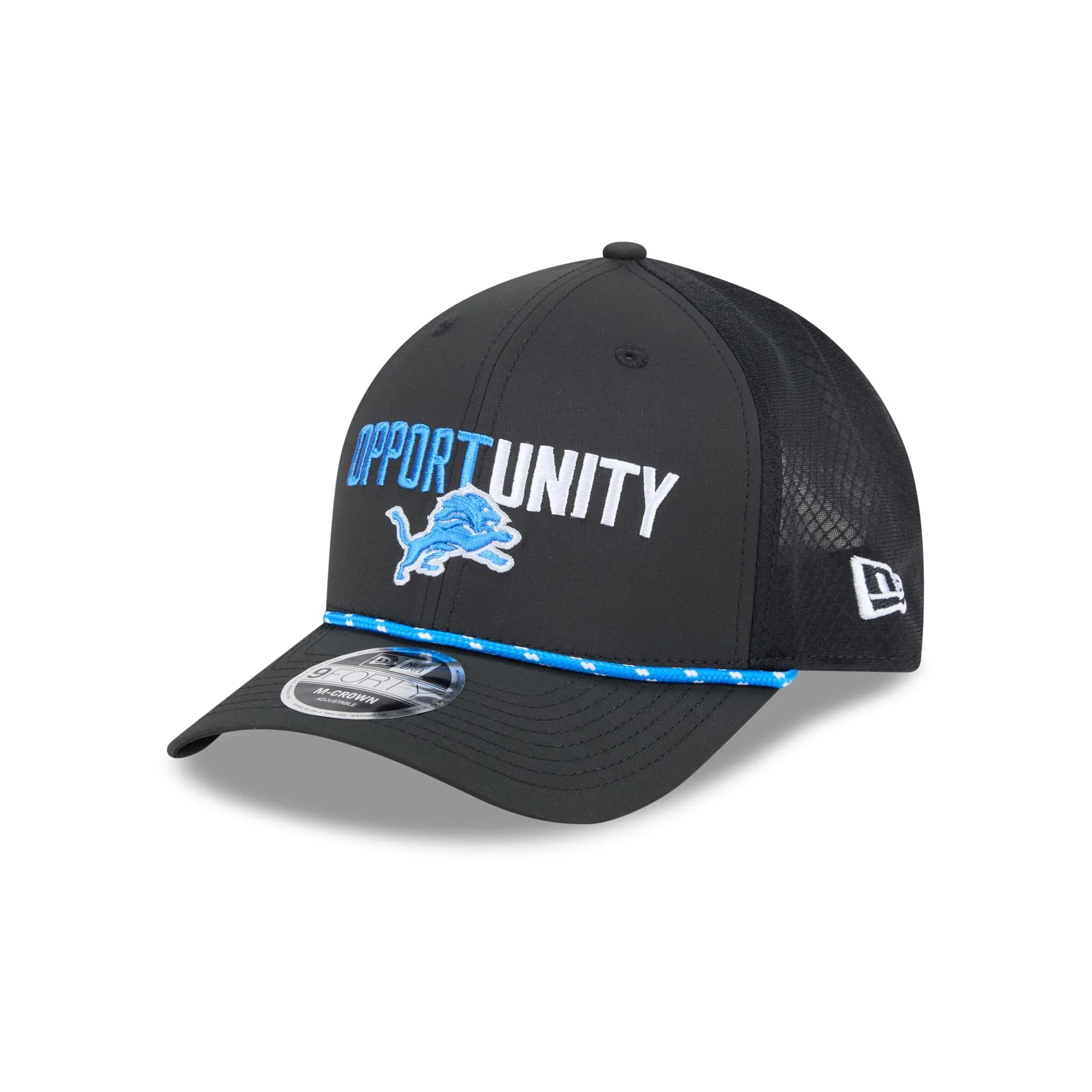 Detroit Lions 2025 Inspire Change 9FORTY M-Crown Snapback Hat sold by New Era