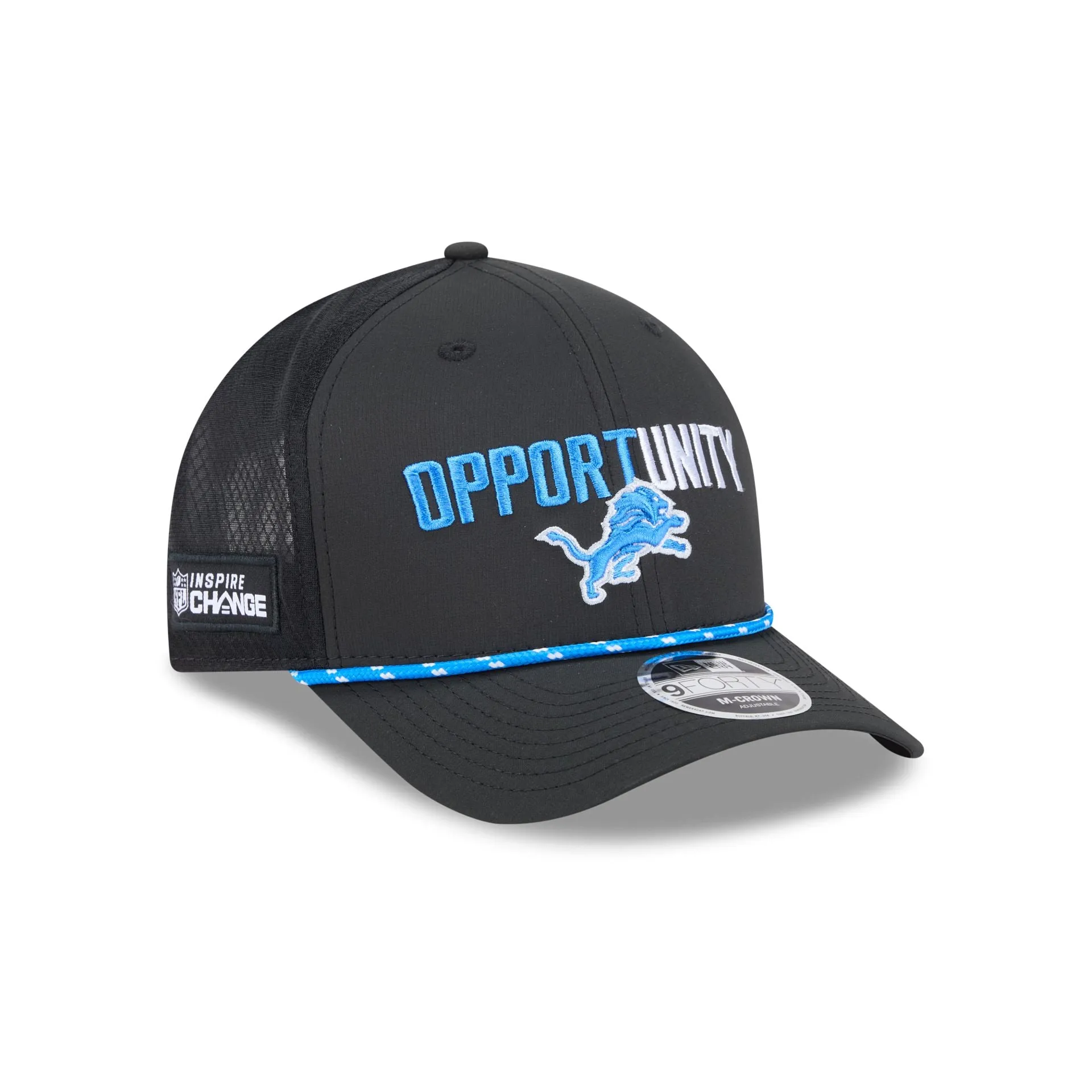 Detroit Lions 2025 Inspire Change 9FORTY M-Crown Snapback Hat sold by New Era product image thumbnail 3