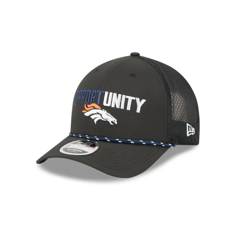 Denver Broncos 2025 Inspire Change 9FORTY M-Crown Snapback Hat sold by New Era