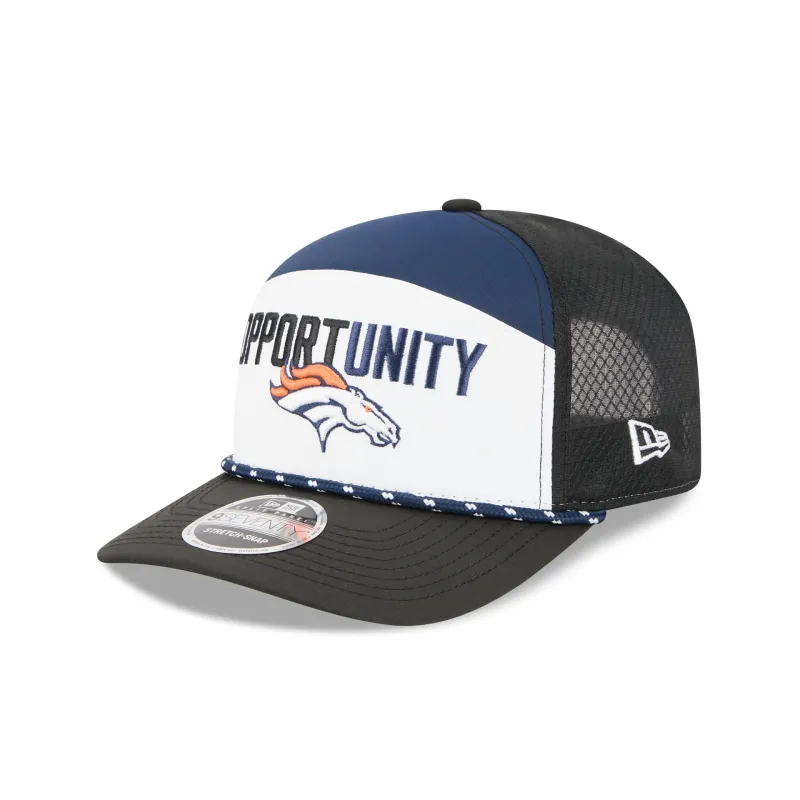 Denver Broncos 2025 Inspire Change Split Panel 9SEVENTY Trucker Hat sold by New Era