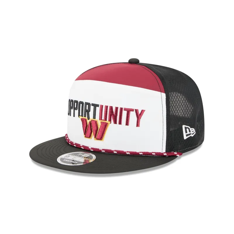Washington Commanders 2025 Inspire Change Split Panel 9FIFTY Snapback Hat sold by New Era