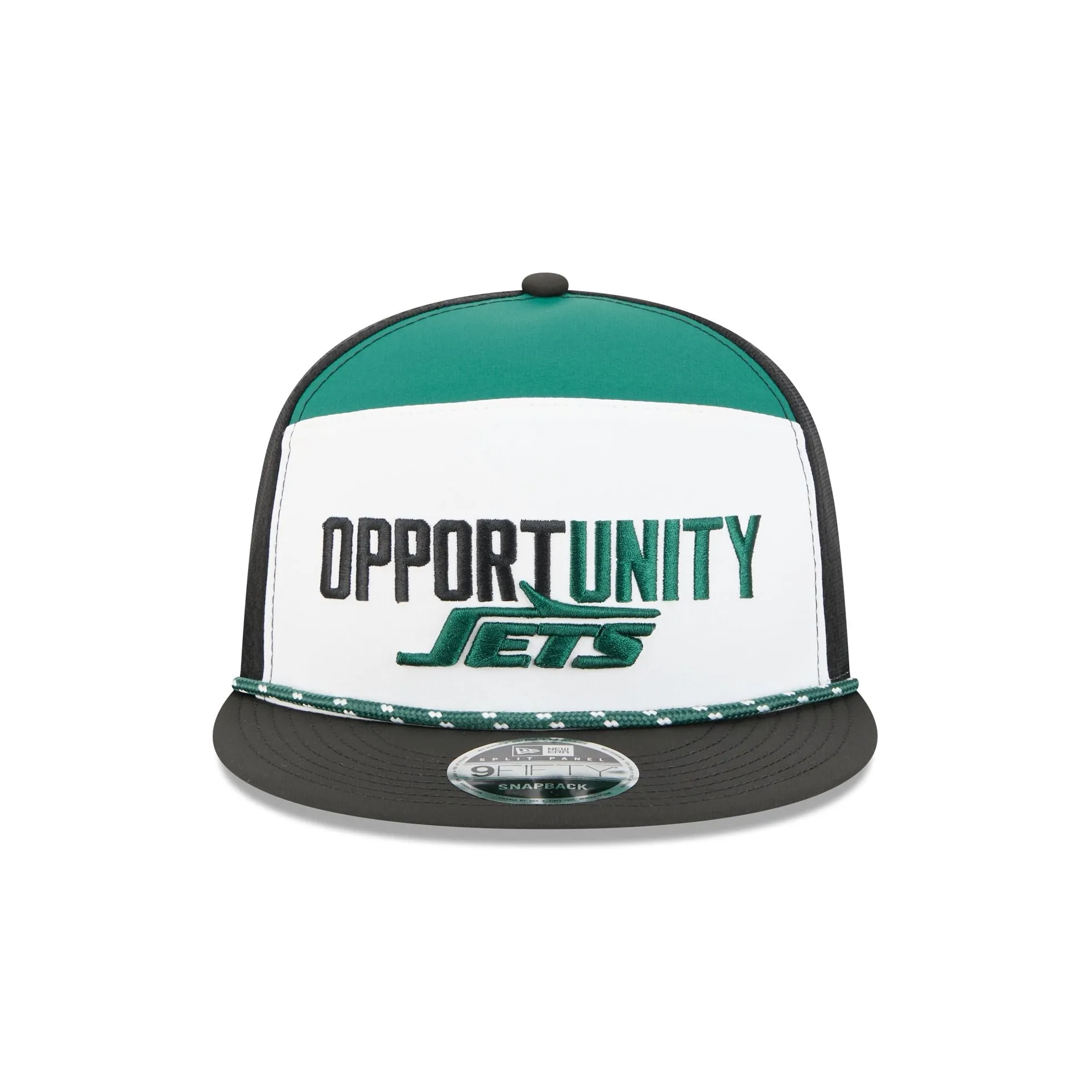 New York Jets 2025 Inspire Change Split Panel 9FIFTY Snapback Hat sold by New Era product image thumbnail 2