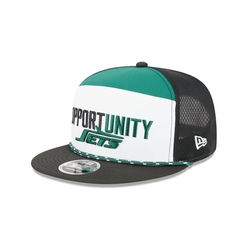 New York Jets 2025 Inspire Change Split Panel 9FIFTY Snapback Hat sold by New Era
