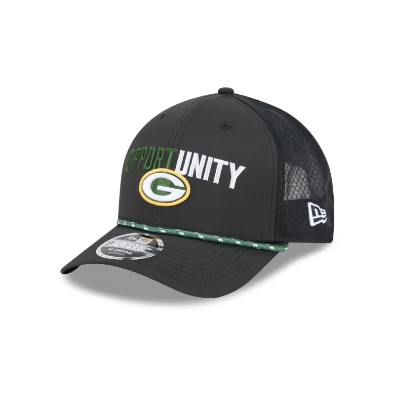 Green Bay Packers 2025 Inspire Change 9FORTY M-Crown Snapback Hat sold by New Era