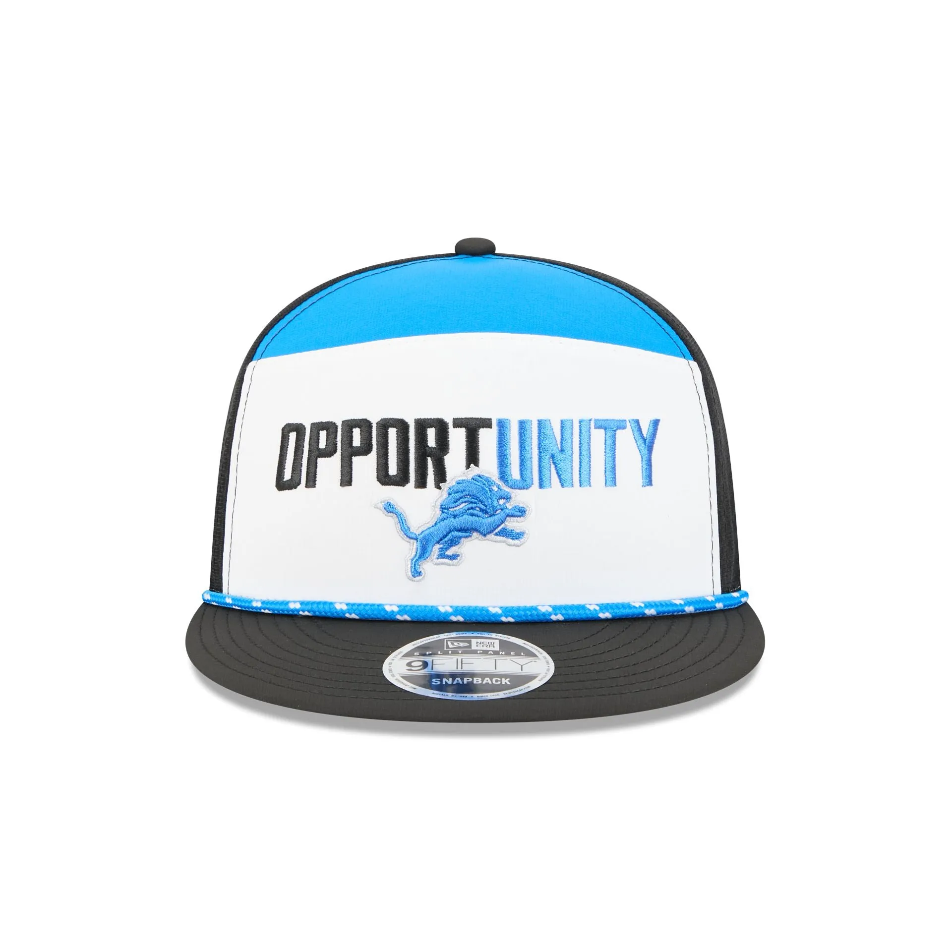 Detroit Lions 2025 Inspire Change Split Panel 9FIFTY Snapback Hat sold by New Era product image thumbnail 2
