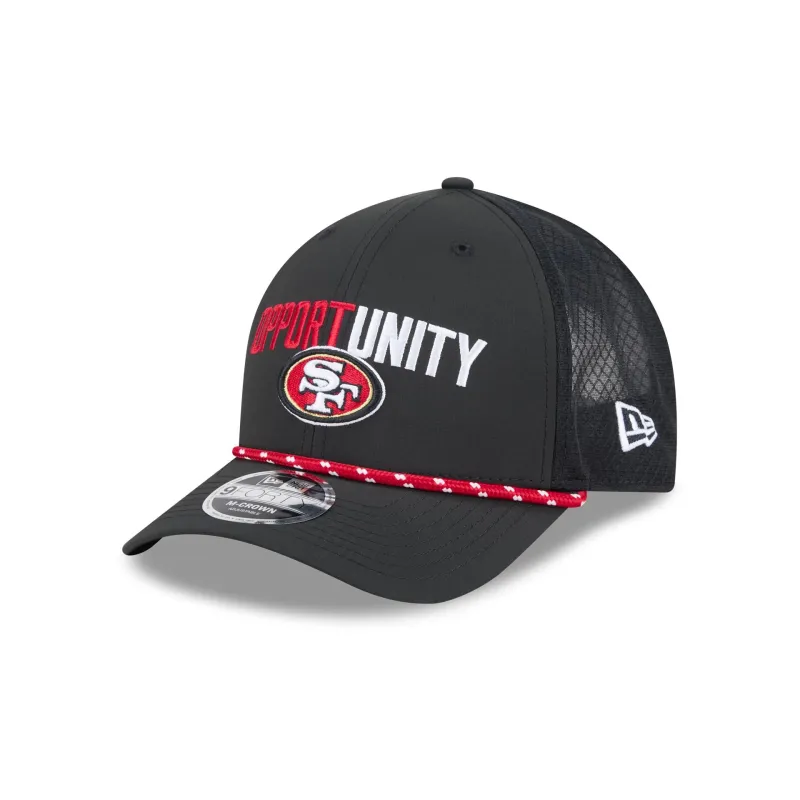 San Francisco 49ers 2025 Inspire Change 9FORTY M-Crown Snapback Hat sold by New Era