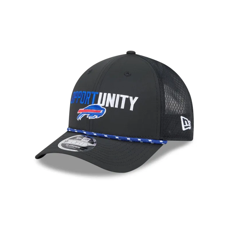 Buffalo Bills 2025 Inspire Change 9FORTY M-Crown Snapback Hat sold by New Era