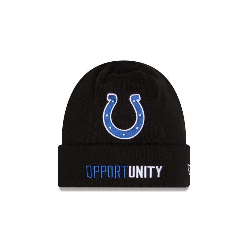 Indianapolis Colts 2025 Inspire Change Beanie Hat sold by New Era