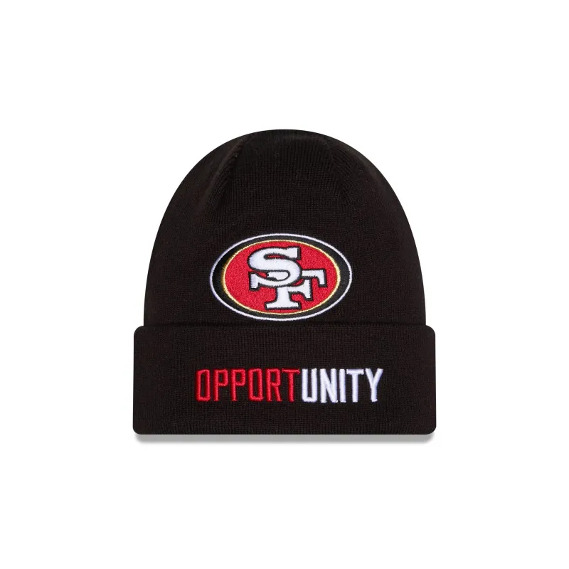 San Francisco 49ers 2025 Inspire Change Beanie Hat sold by New Era