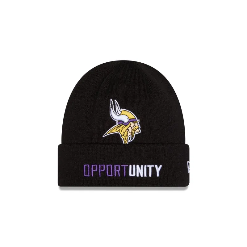 Minnesota Vikings 2025 Inspire Change Beanie Hat sold by New Era