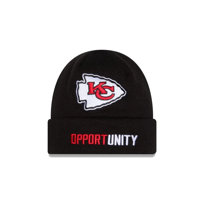 Kansas City Chiefs 2025 Inspire Change Beanie Hat sold by New Era