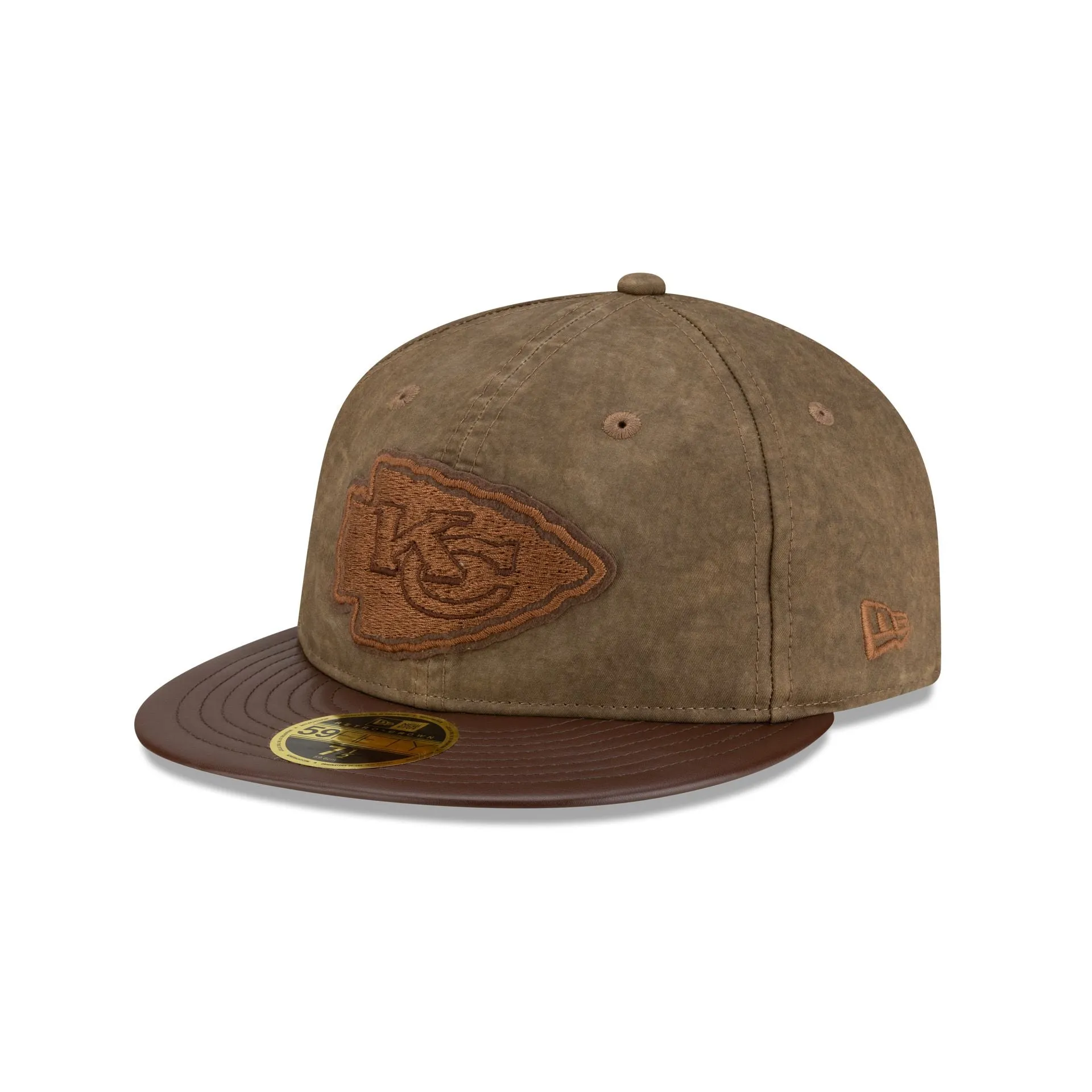 Kansas City Chiefs Utility Linen Retro Crown 59FIFTY Fitted Hat sold by New Era product image thumbnail 3
