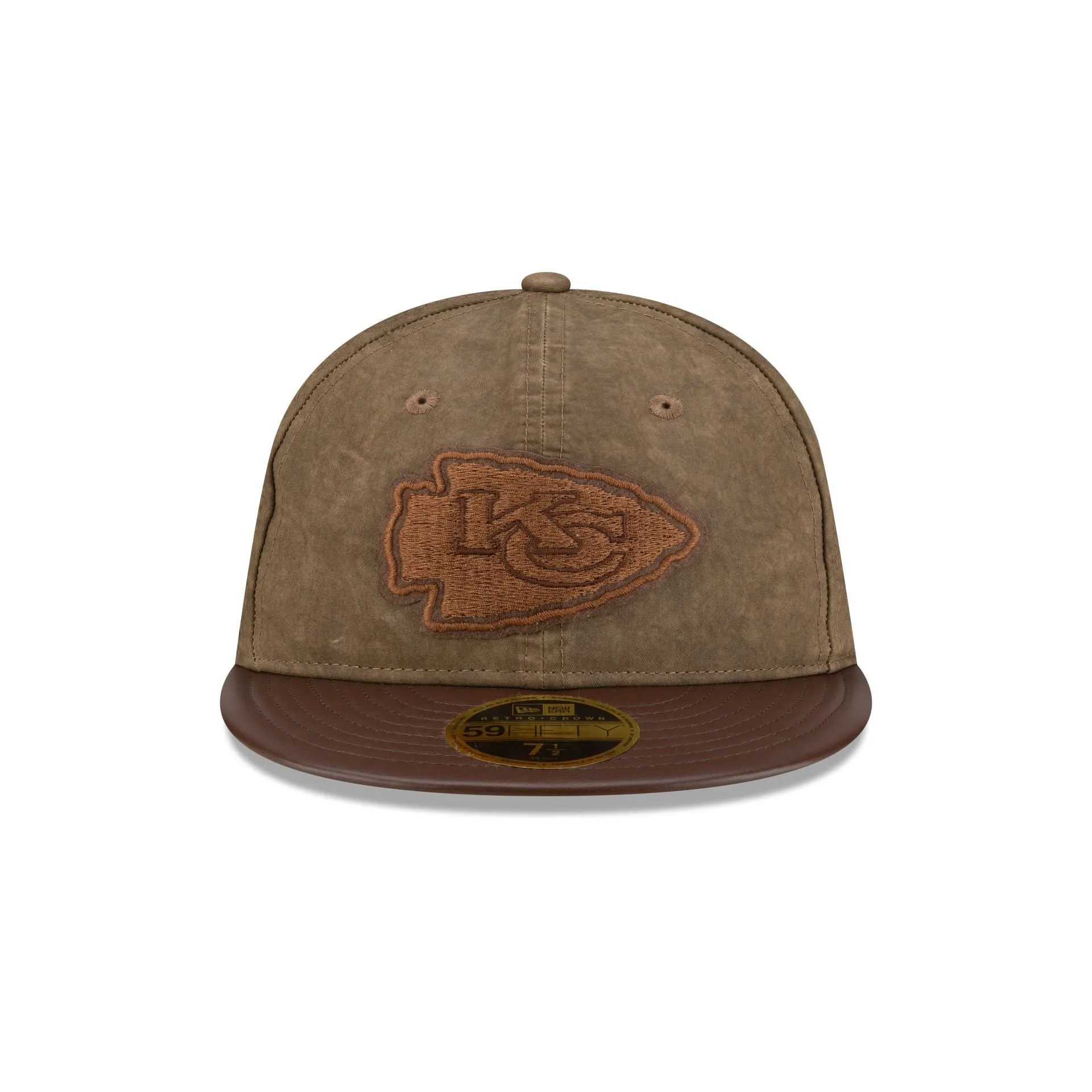 Kansas City Chiefs Utility Linen Retro Crown 59FIFTY Fitted Hat sold by New Era product image thumbnail 2