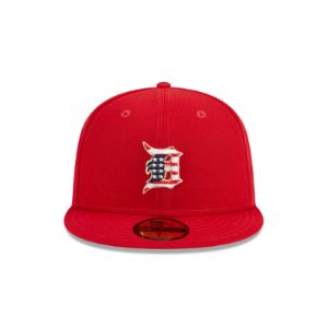 Detroit Tigers Independence Day 2023 59FIFTY Fitted Hat sold by New Era