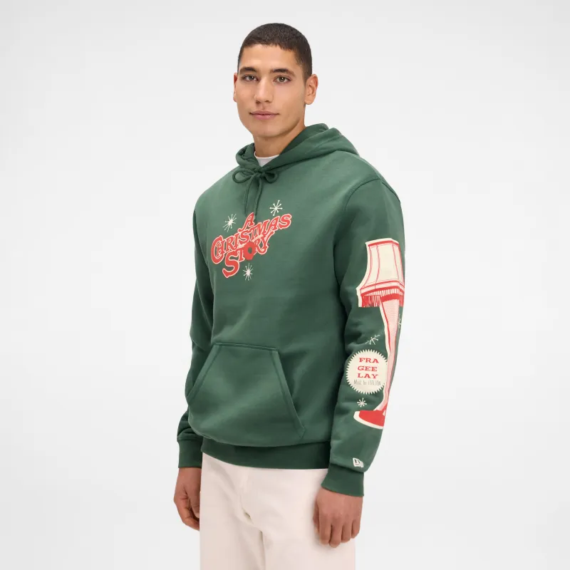 A Christmas Story Green Hoodie sold by New Era