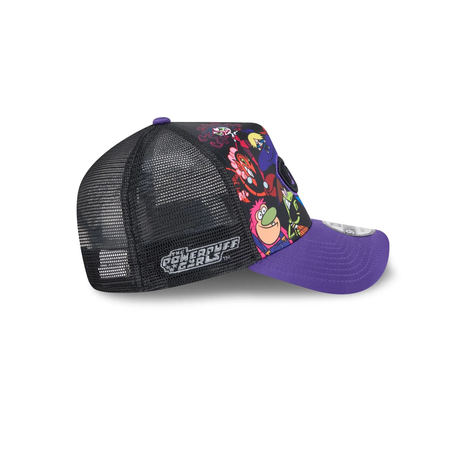 The Powerpuff Girls Evil 9FORTY A-Frame Trucker Snapback Hat sold by New Era product image thumbnail 4
