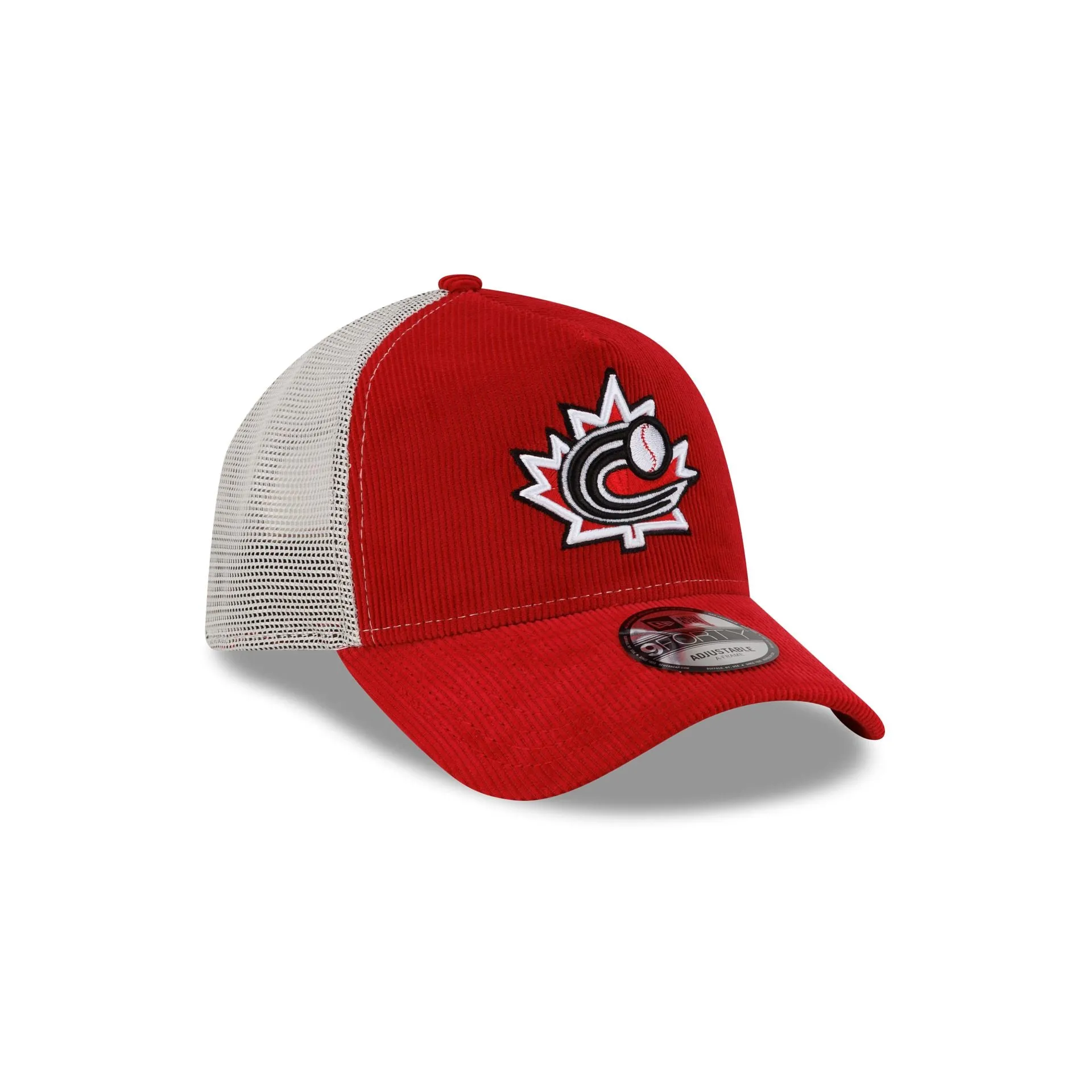 Canada 2025 World Baseball Classic 9FORTY A-Frame Trucker Hat sold by New Era product image thumbnail 3
