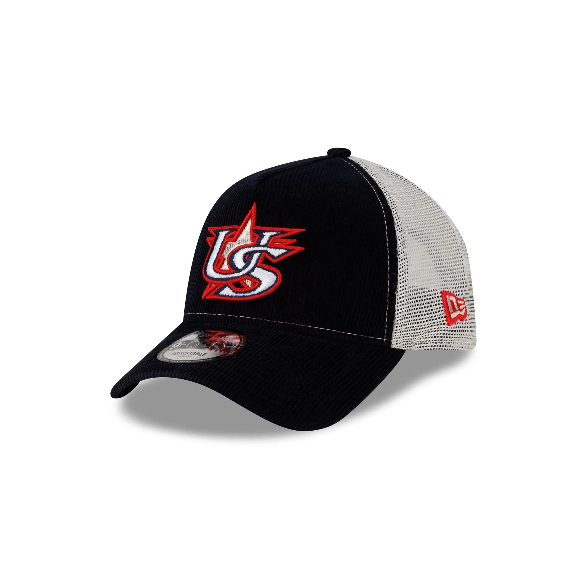 USA 2025 World Baseball Classic 9FORTY A-Frame Trucker Hat sold by New Era