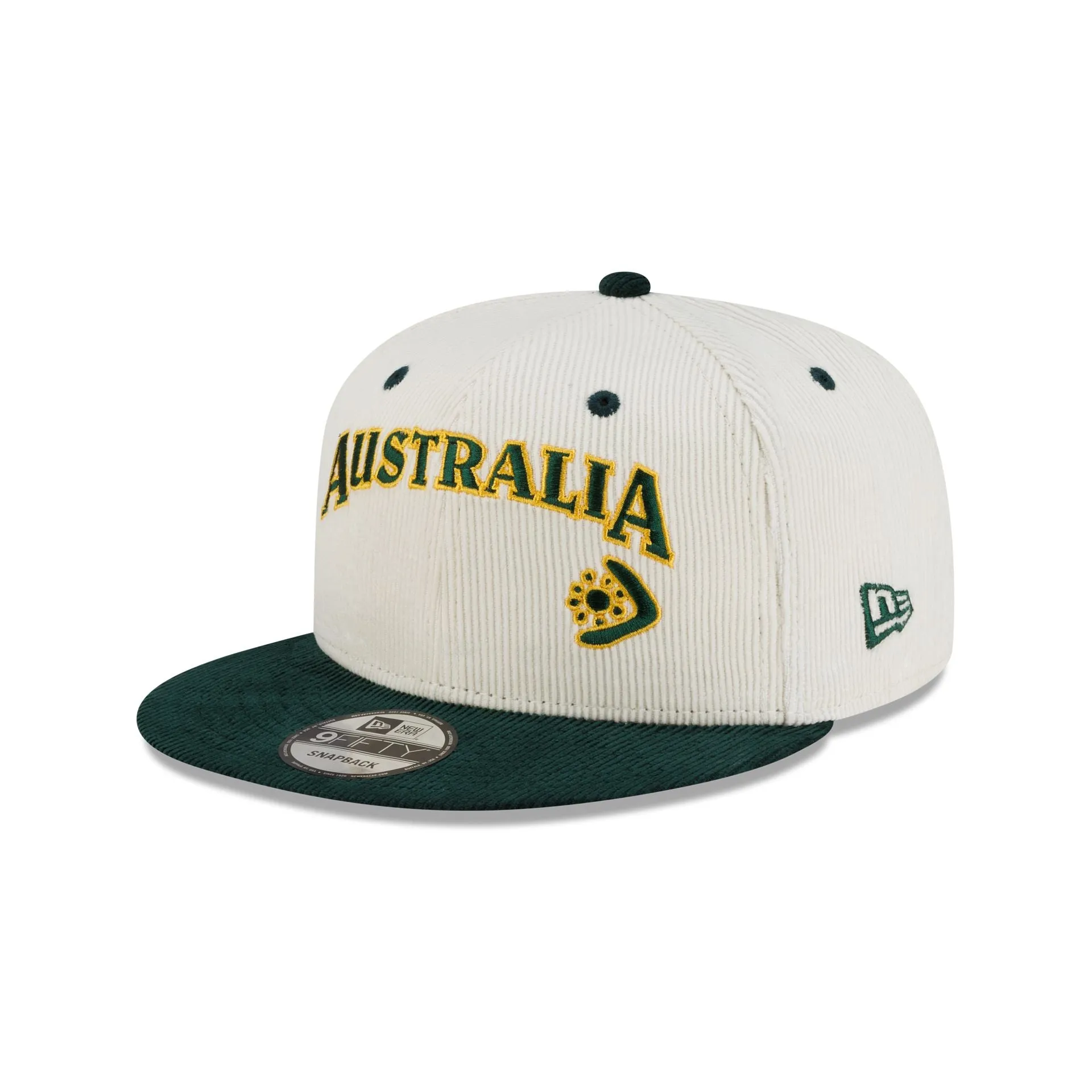 Australia 2025 World Baseball Classic Corduroy 9FIFTY Snapback Hat sold by New Era product image thumbnail 3