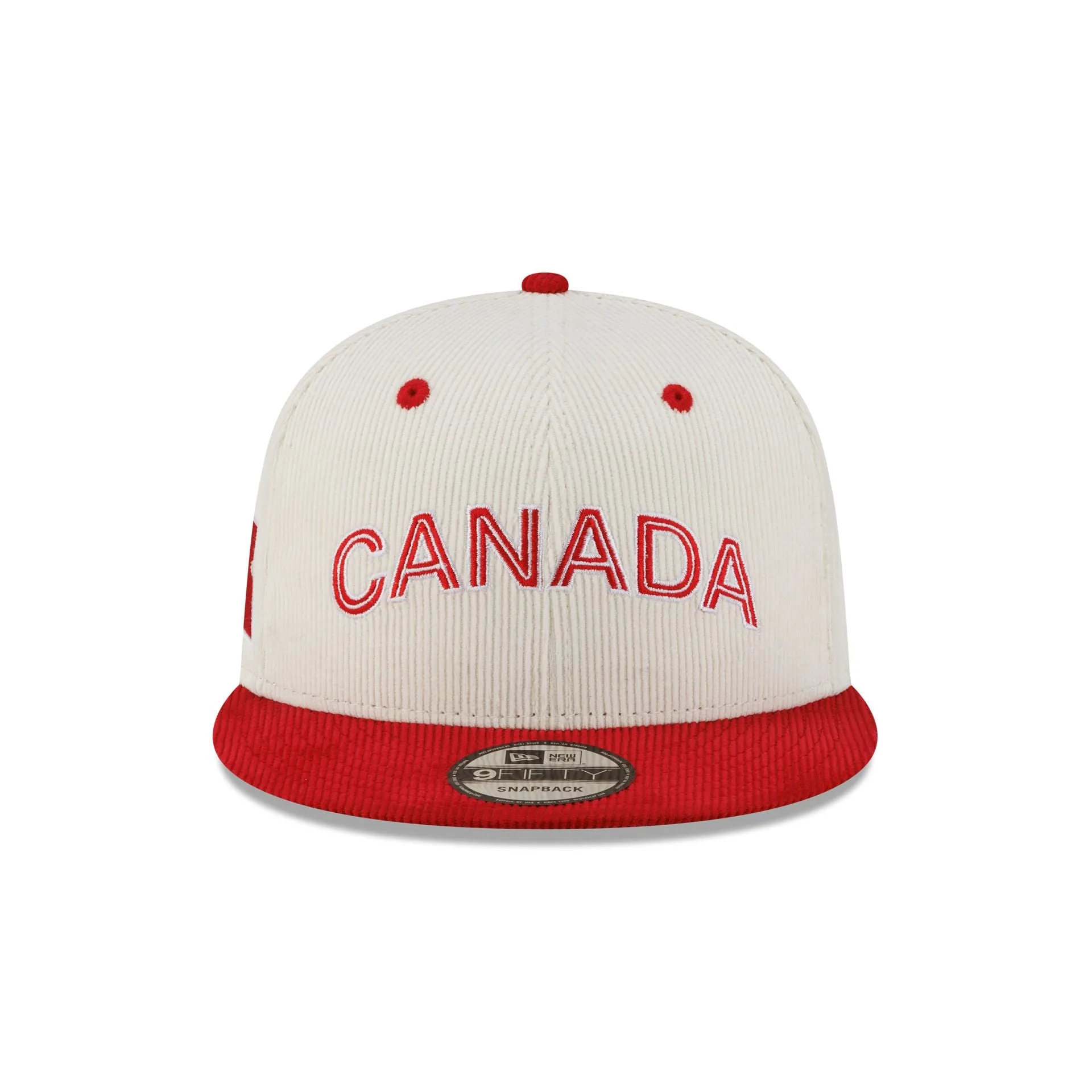 Canada 2025 World Baseball Classic Corduroy 9FIFTY Snapback Hat sold by New Era product image thumbnail 2