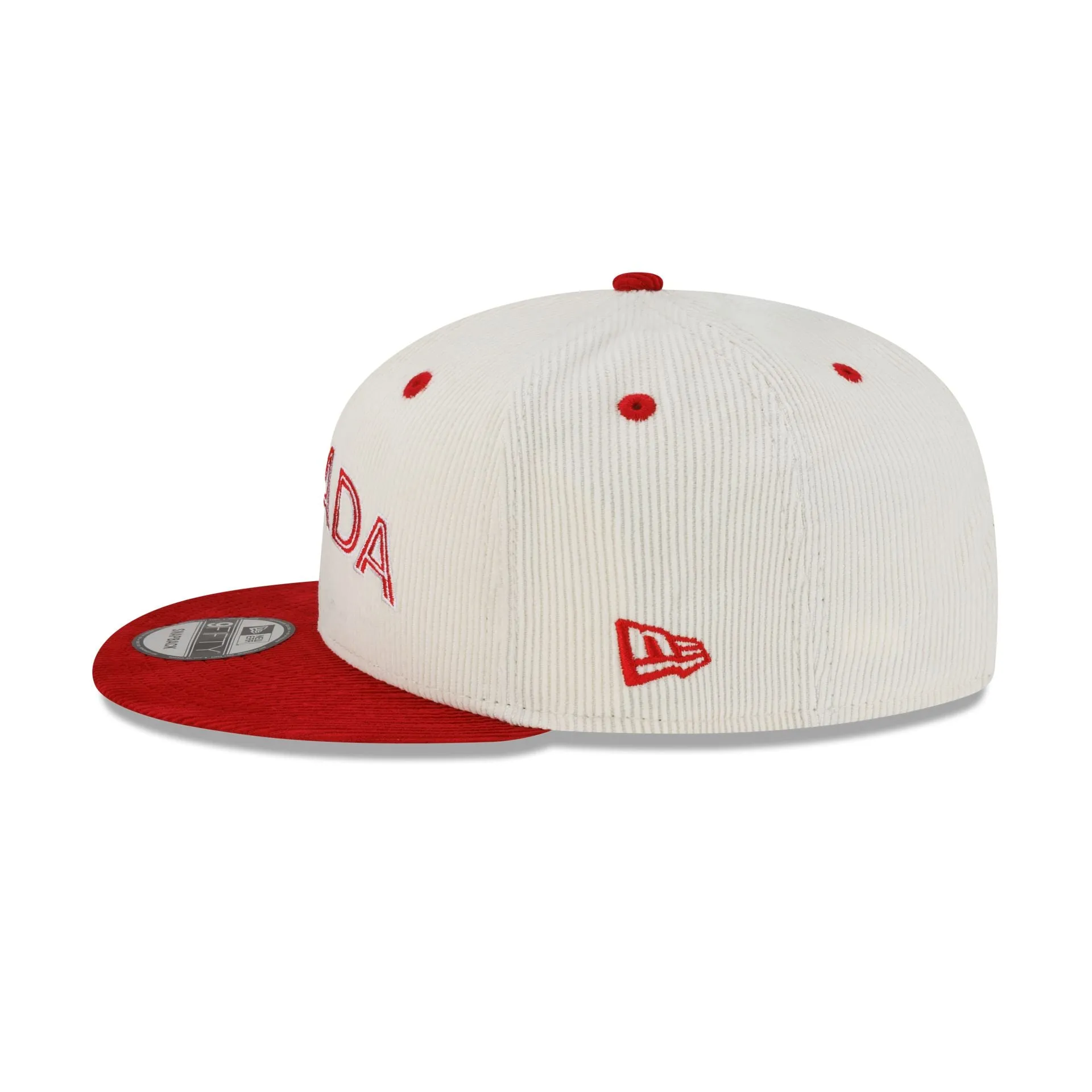 Canada 2025 World Baseball Classic Corduroy 9FIFTY Snapback Hat sold by New Era product image thumbnail 5