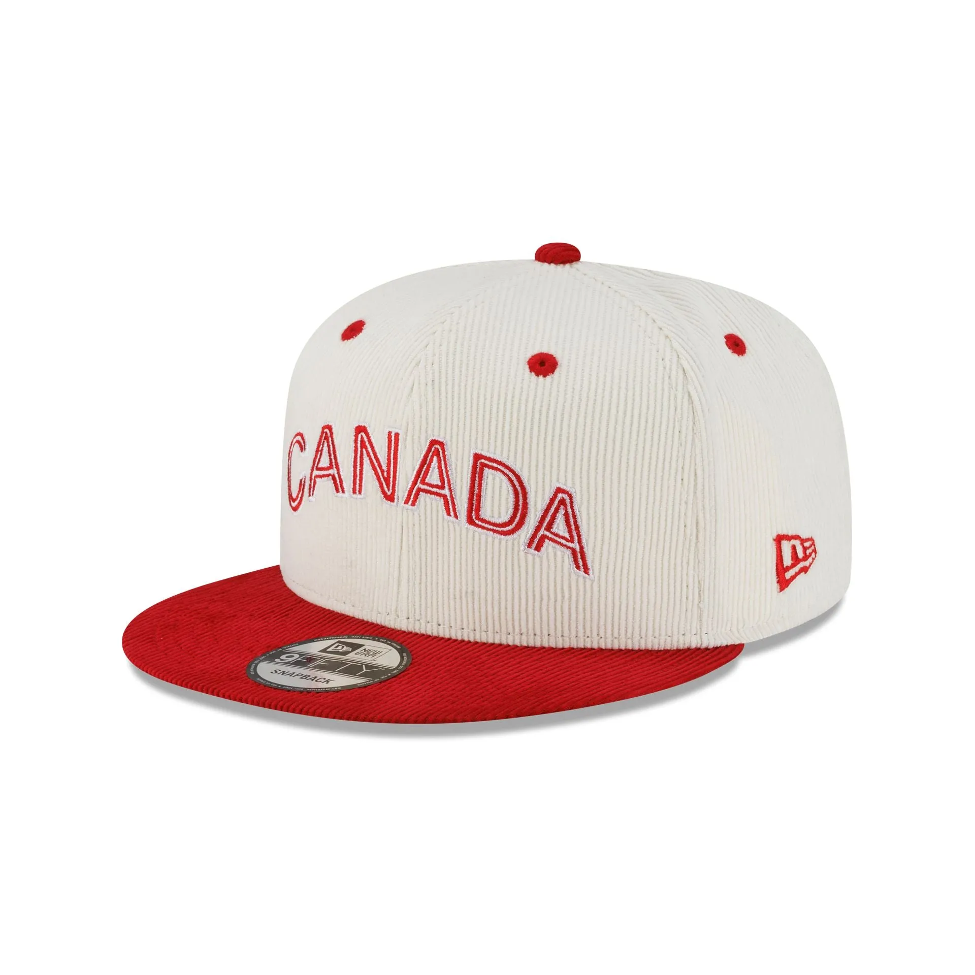 Canada 2025 World Baseball Classic Corduroy 9FIFTY Snapback Hat sold by New Era product image thumbnail 3