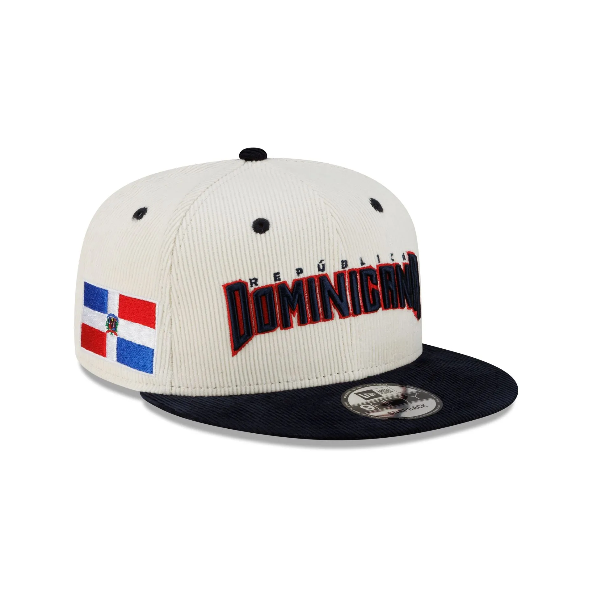 Dominican Republic 2025 World Baseball Classic Corduroy 9FIFTY Snapback Hat sold by New Era