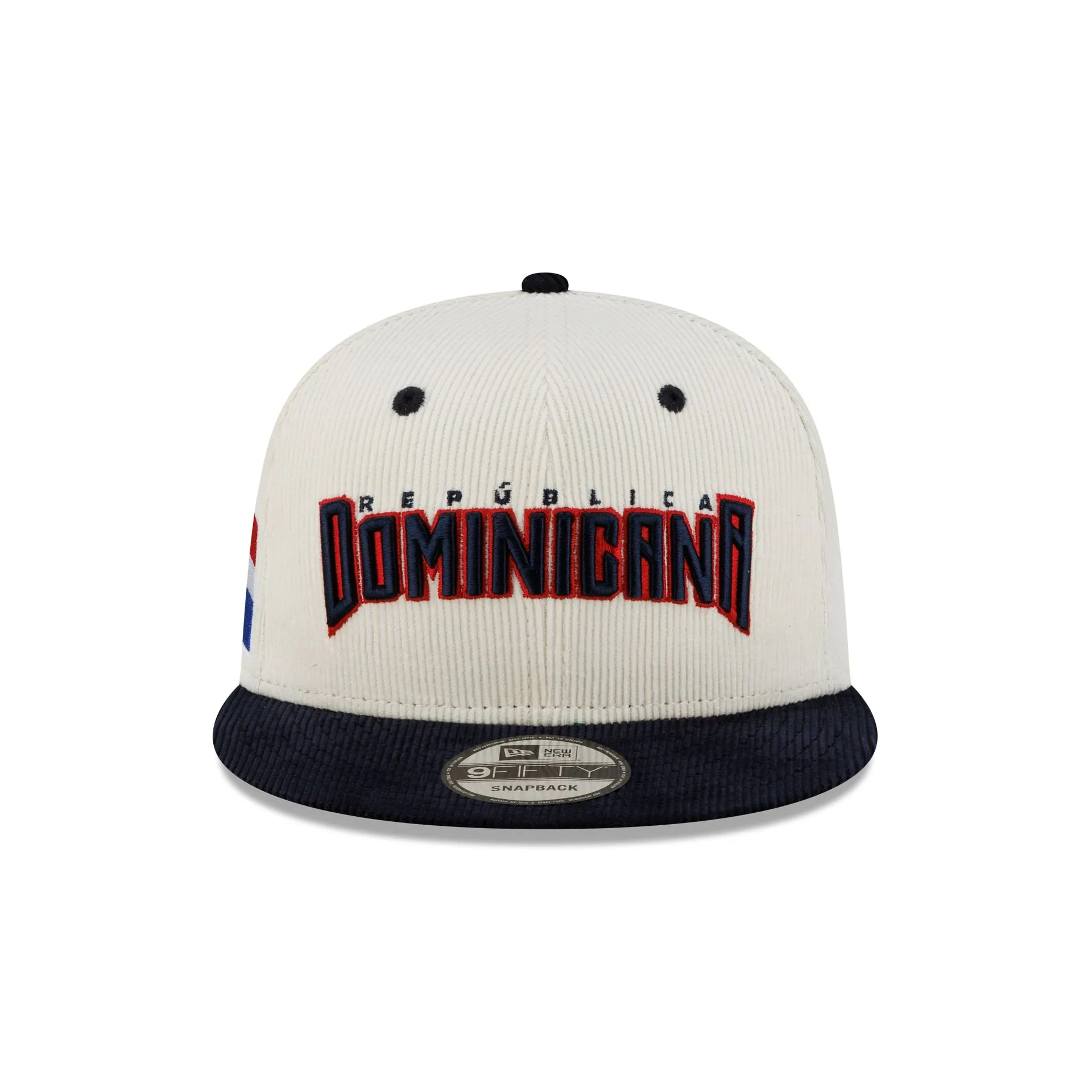 Dominican Republic 2025 World Baseball Classic Corduroy 9FIFTY Snapback Hat sold by New Era product image thumbnail 2