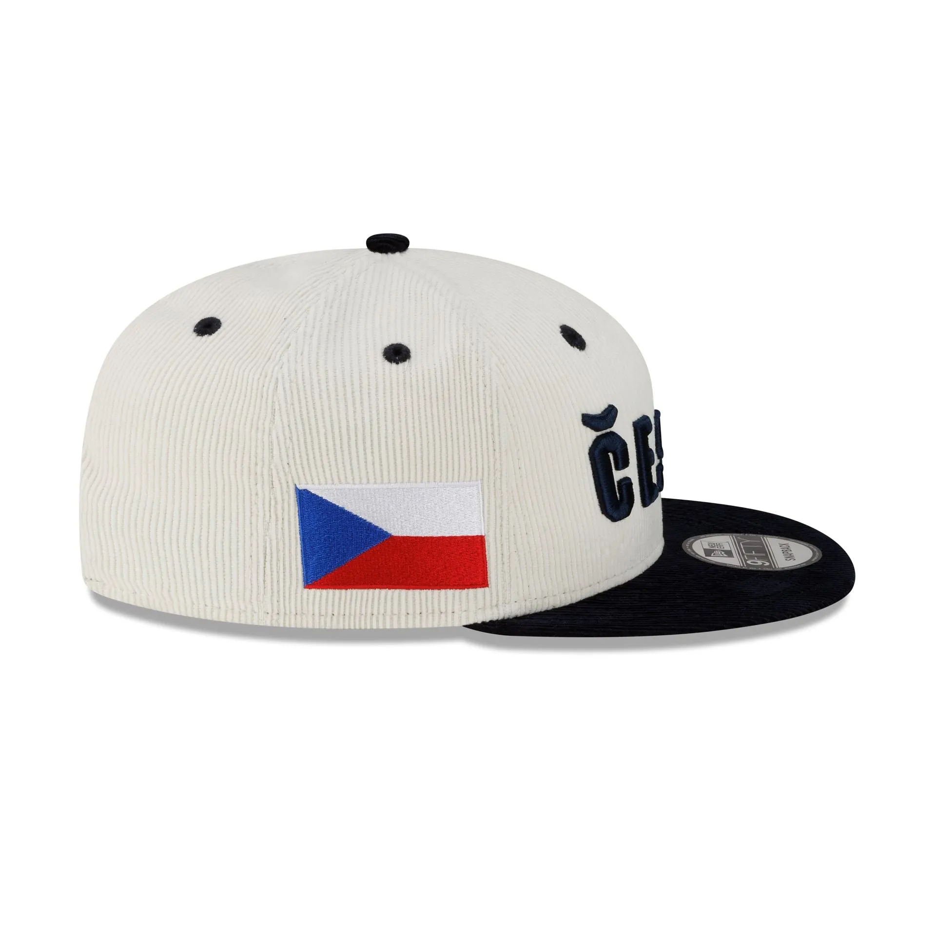 Czech Republic 2025 World Baseball Classic Corduroy 9FIFTY Snapback Hat sold by New Era product image thumbnail 4