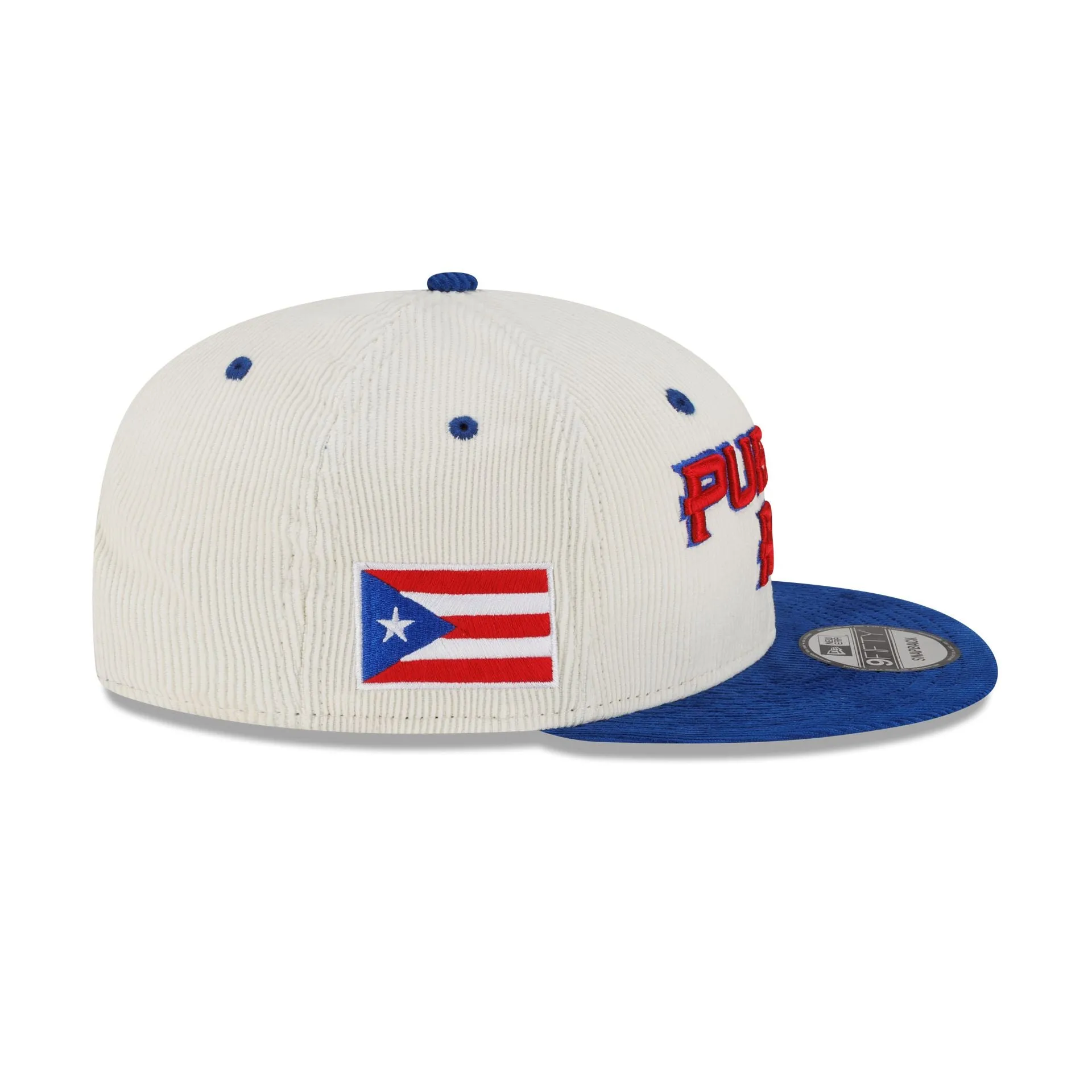 Puerto Rico 2025 World Baseball Classic Corduroy 9FIFTY Snapback Hat sold by New Era product image thumbnail 4