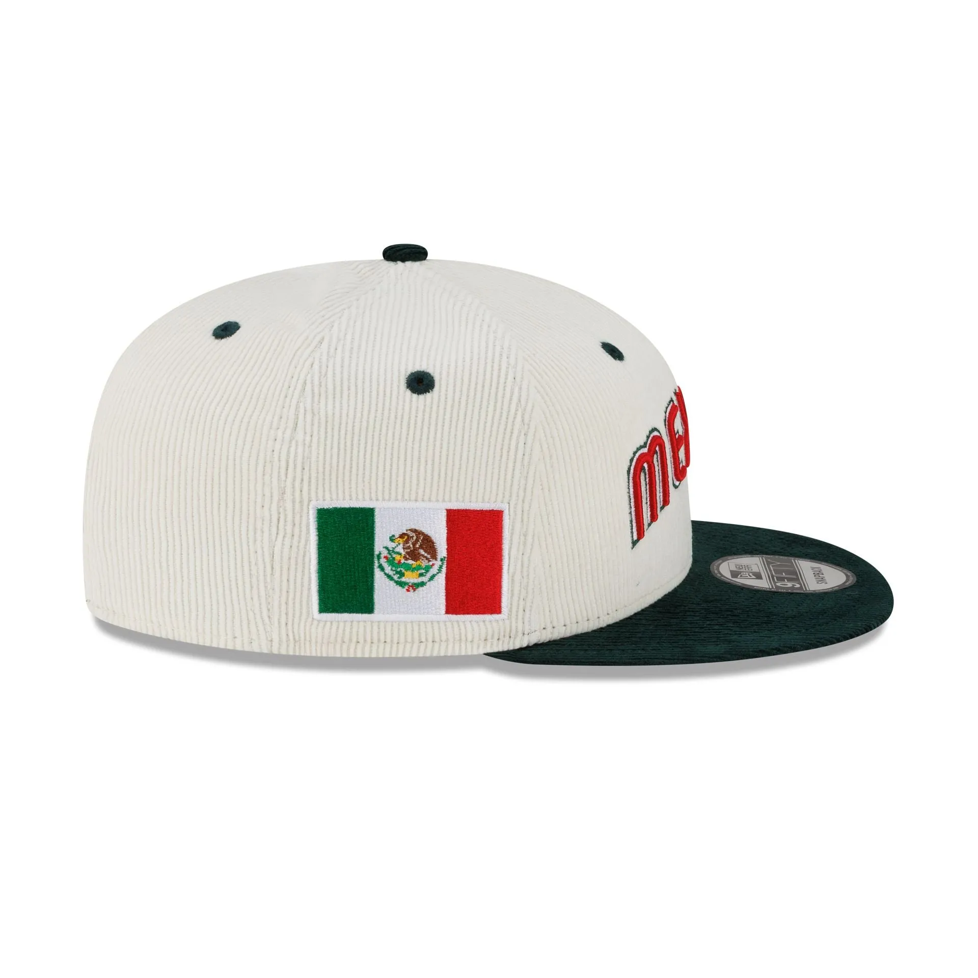Mexico Baseball 2025 World Baseball Classic Corduroy 9FIFTY Snapback Hat sold by New Era product image thumbnail 4