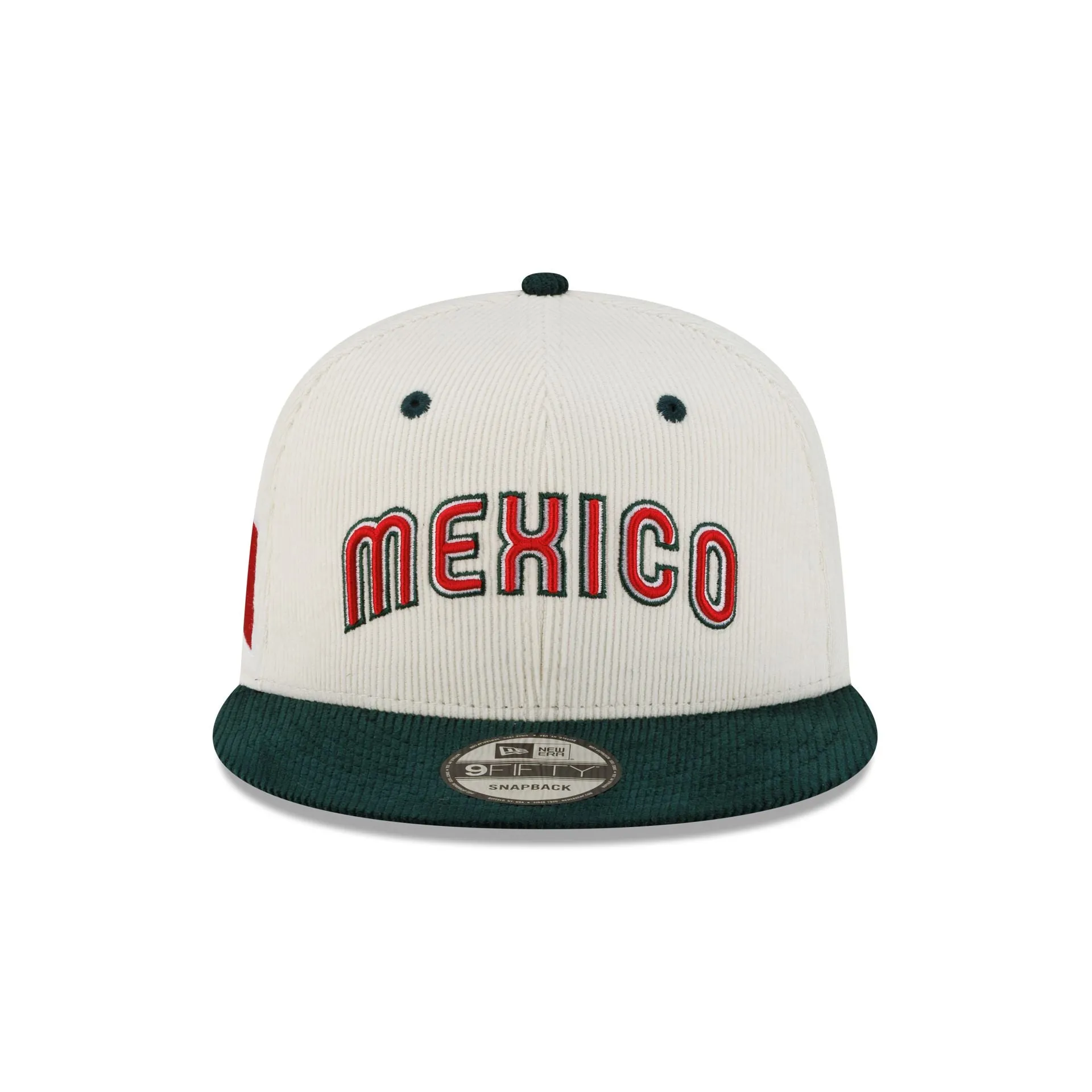 Mexico Baseball 2025 World Baseball Classic Corduroy 9FIFTY Snapback Hat sold by New Era product image thumbnail 2