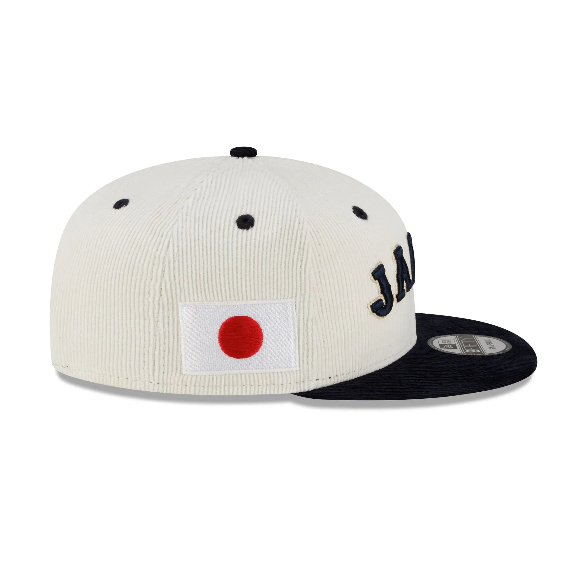 Japan 2025 World Baseball Classic Corduroy 9FIFTY Snapback Hat sold by New Era product image thumbnail 4