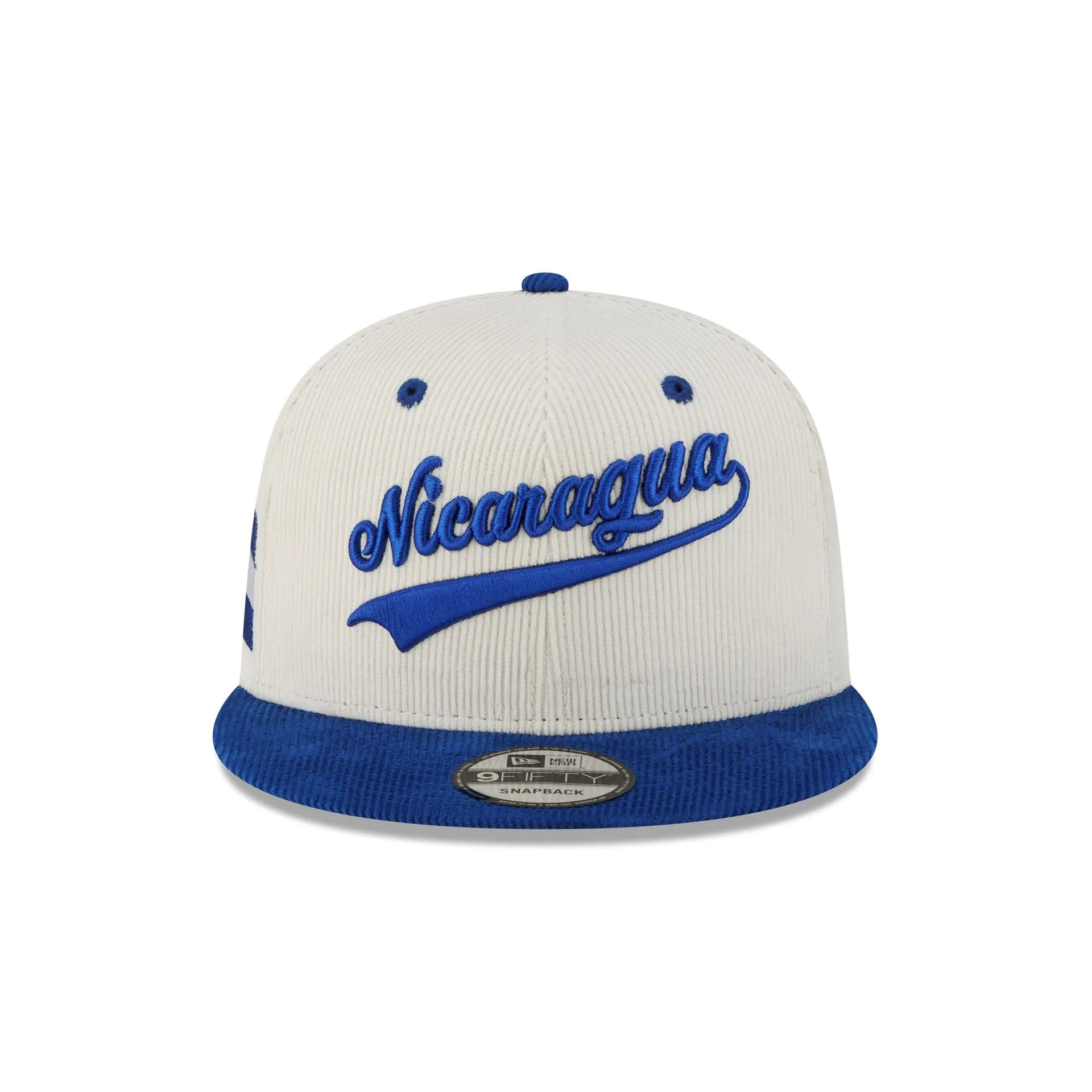 Nicaragua 2025 World Baseball Classic Corduroy 9FIFTY Snapback Hat sold by New Era product image thumbnail 2