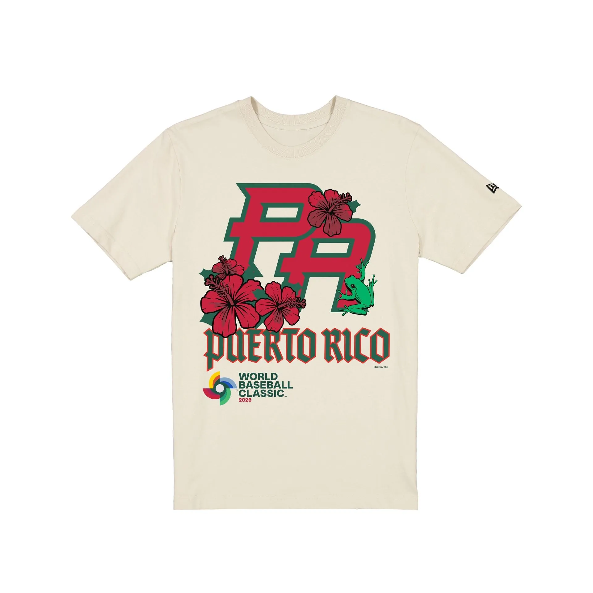 Puerto Rico 2025 World Baseball Classic White T-Shirt sold by New Era