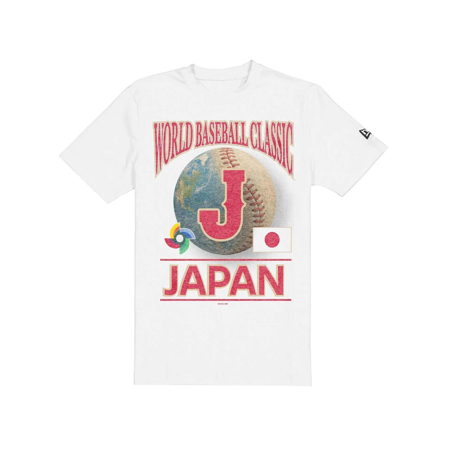 Japan 2025 World Baseball Classic White T-Shirt sold by New Era
