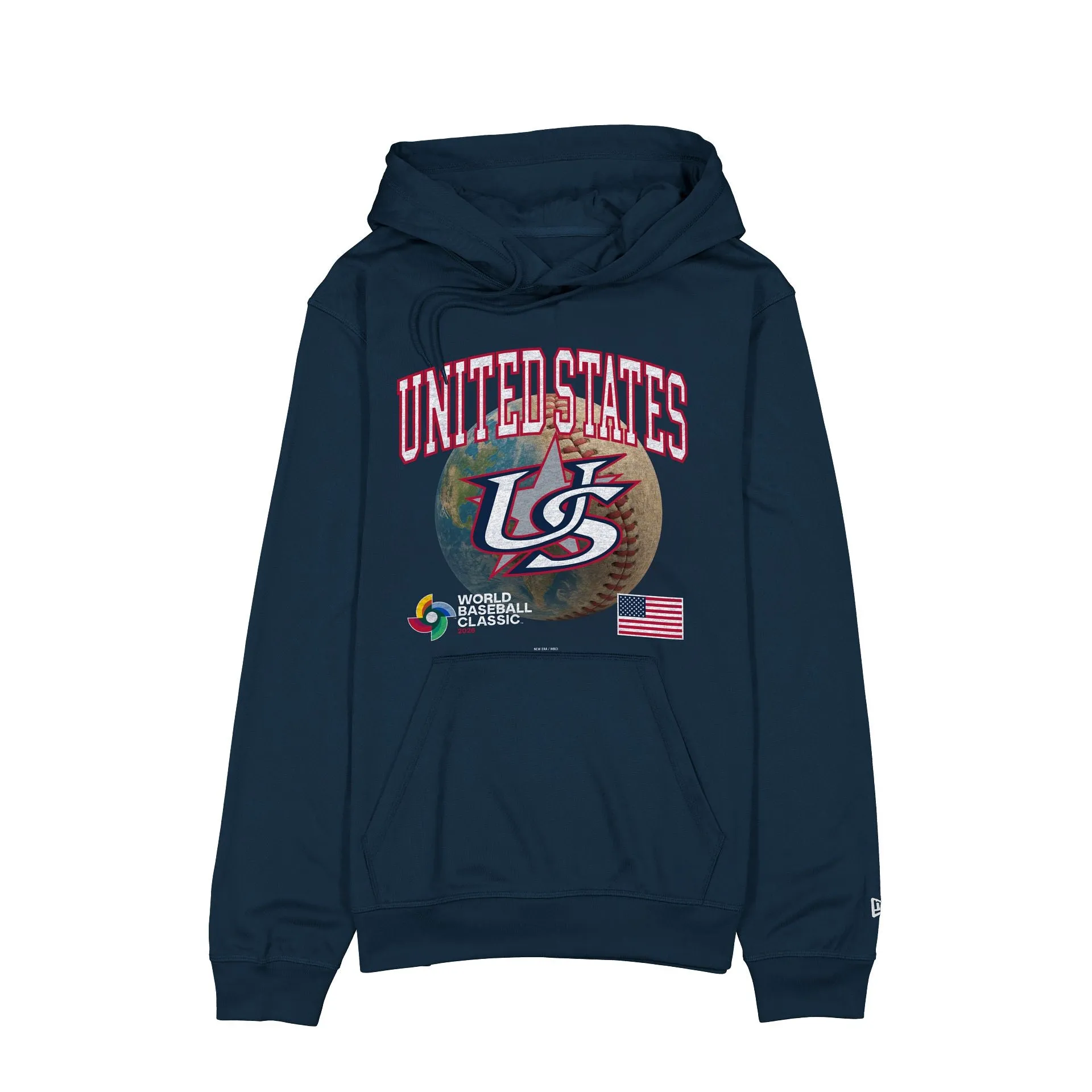 USA 2025 World Baseball Classic Dark Royal Hoodie sold by New Era