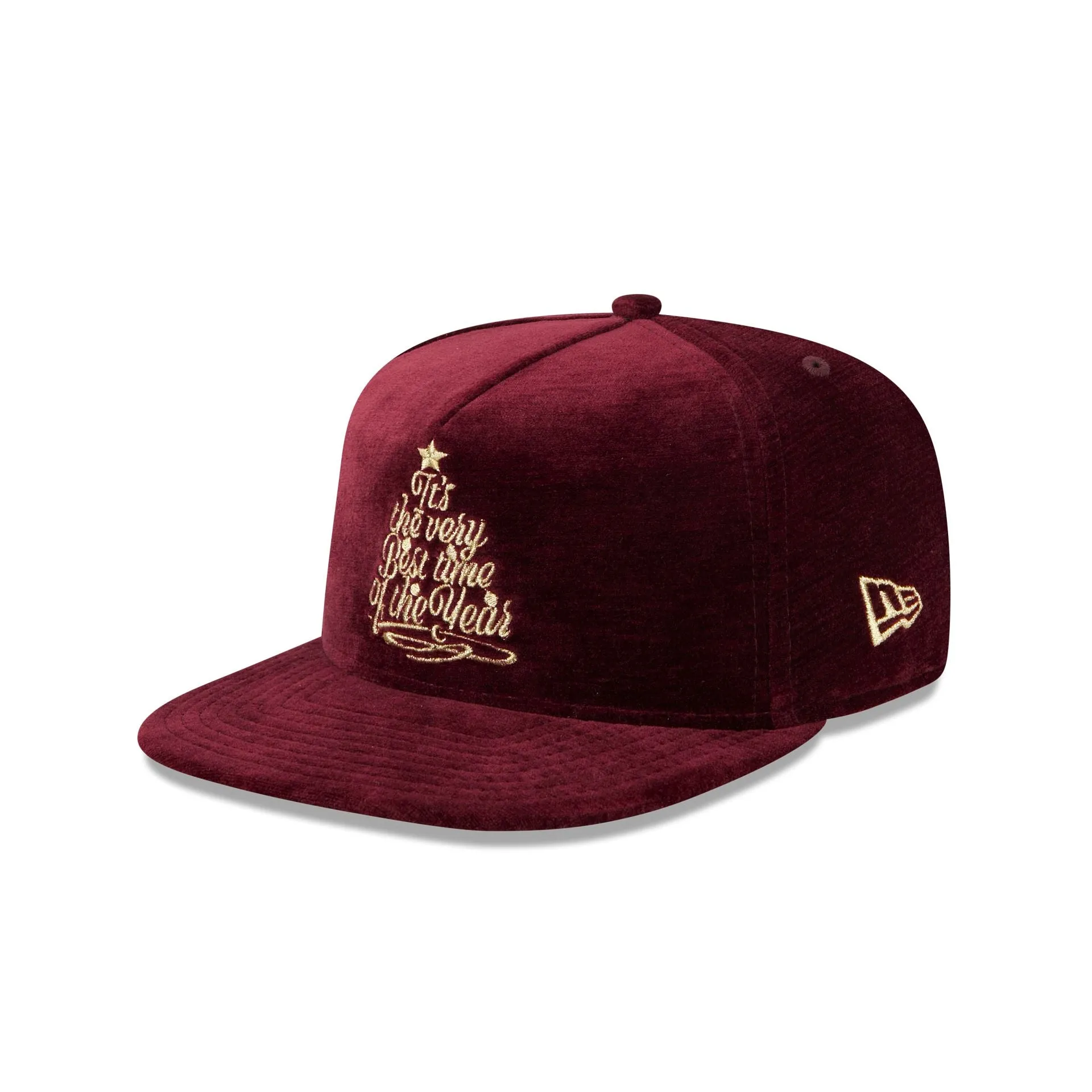 New Era Cap Best Time of the Year Velvet 9FIFTY A-Frame Snapback Hat sold by New Era