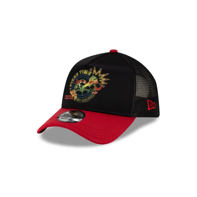 Teenage Mutant Ninja Turtles Pizza Time 9FORTY A-Frame Snapback Hat made by New Era