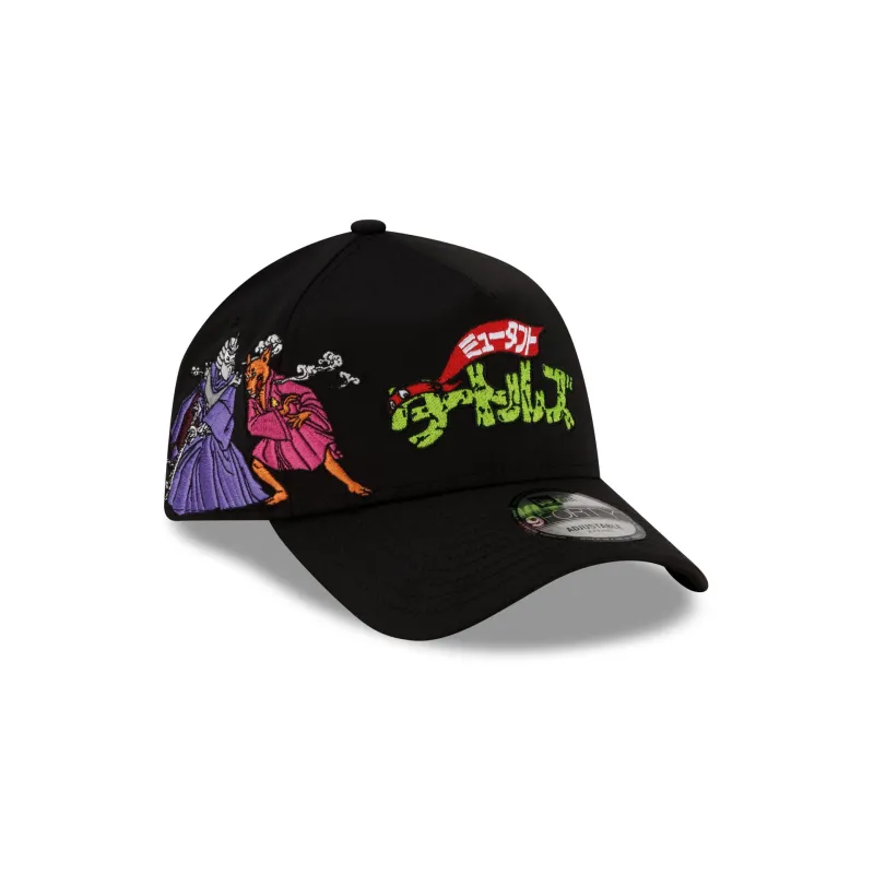 Teenage Mutant Ninja Turtles Black 9FORTY A-Frame Snapback Hat made by New Era