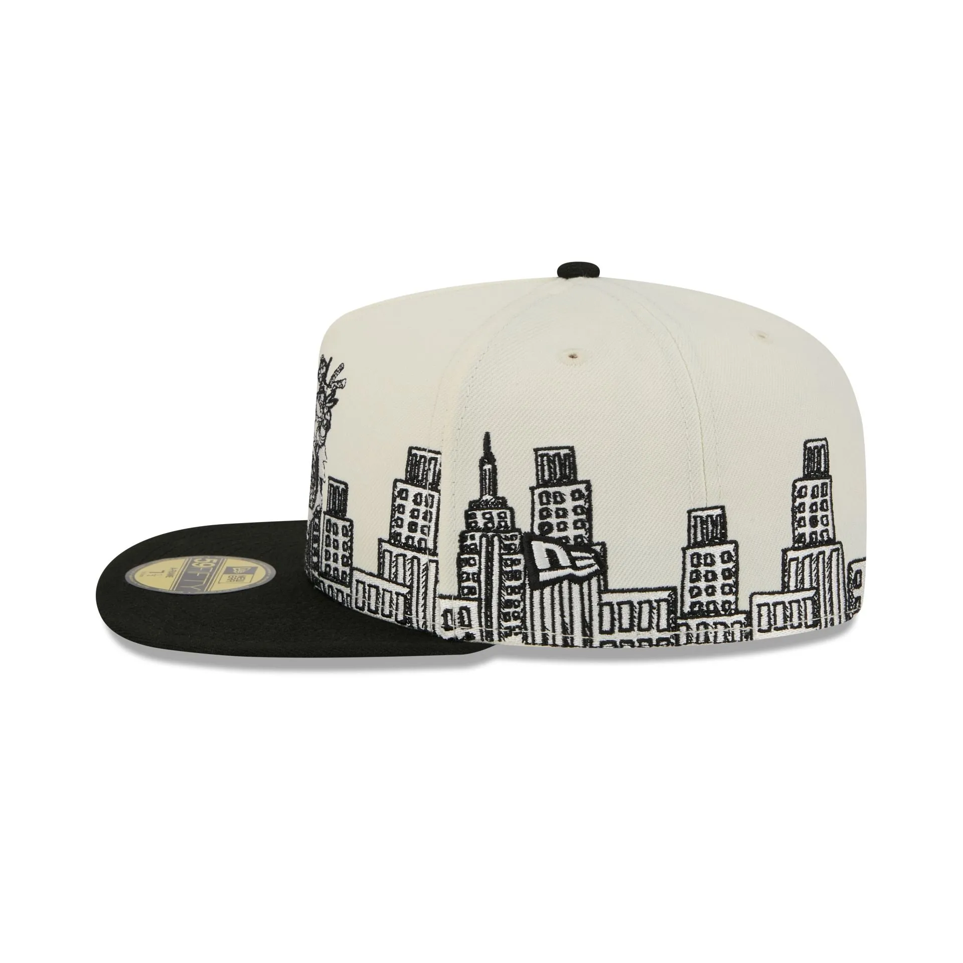 Teenage Mutant Ninja Turtles Cityscape 59FIFTY A-Frame Fitted Hat sold by New Era product image thumbnail 4