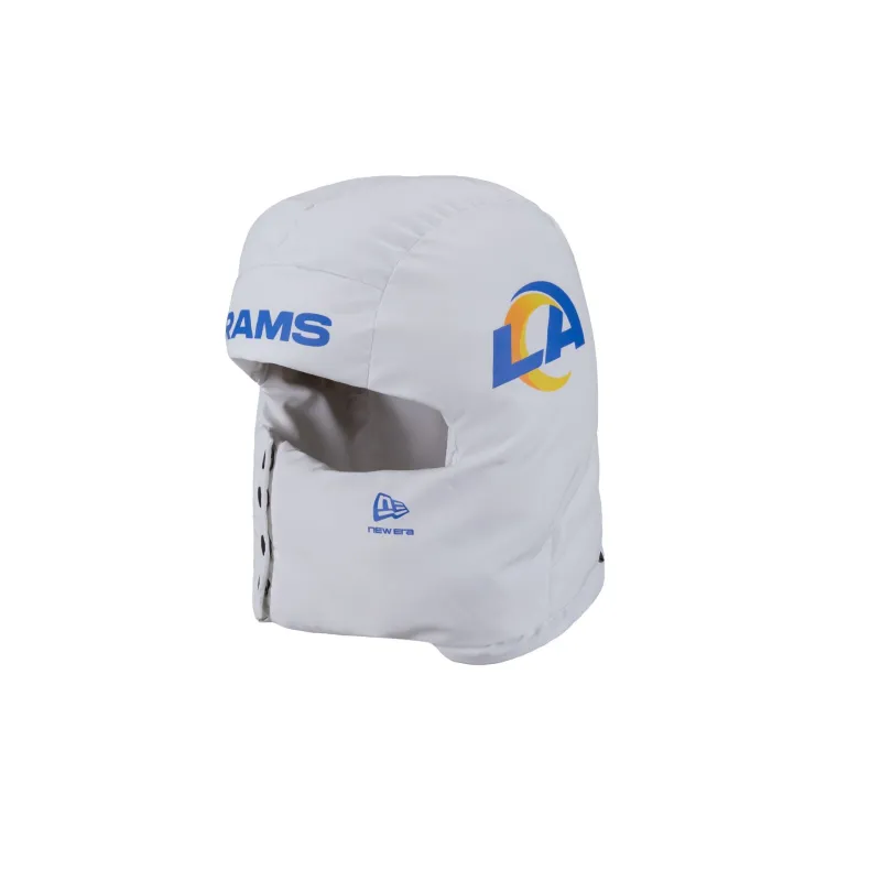 Los Angeles Rams Helmet Puffer Hood sold by New Era