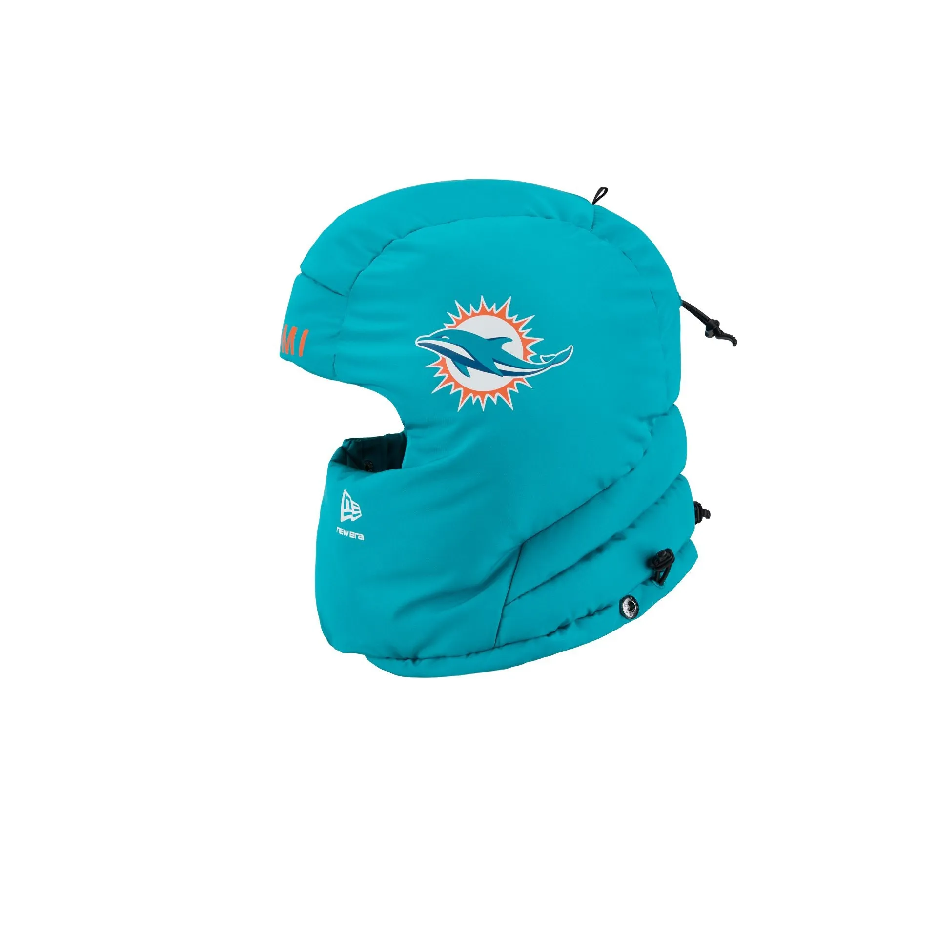 Miami Dolphins Helmet Puffer Hood sold by New Era product image thumbnail 4