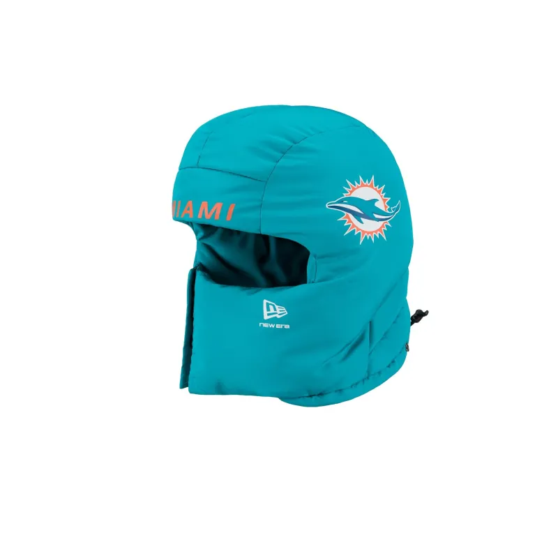 Miami Dolphins Helmet Puffer Hood sold by New Era