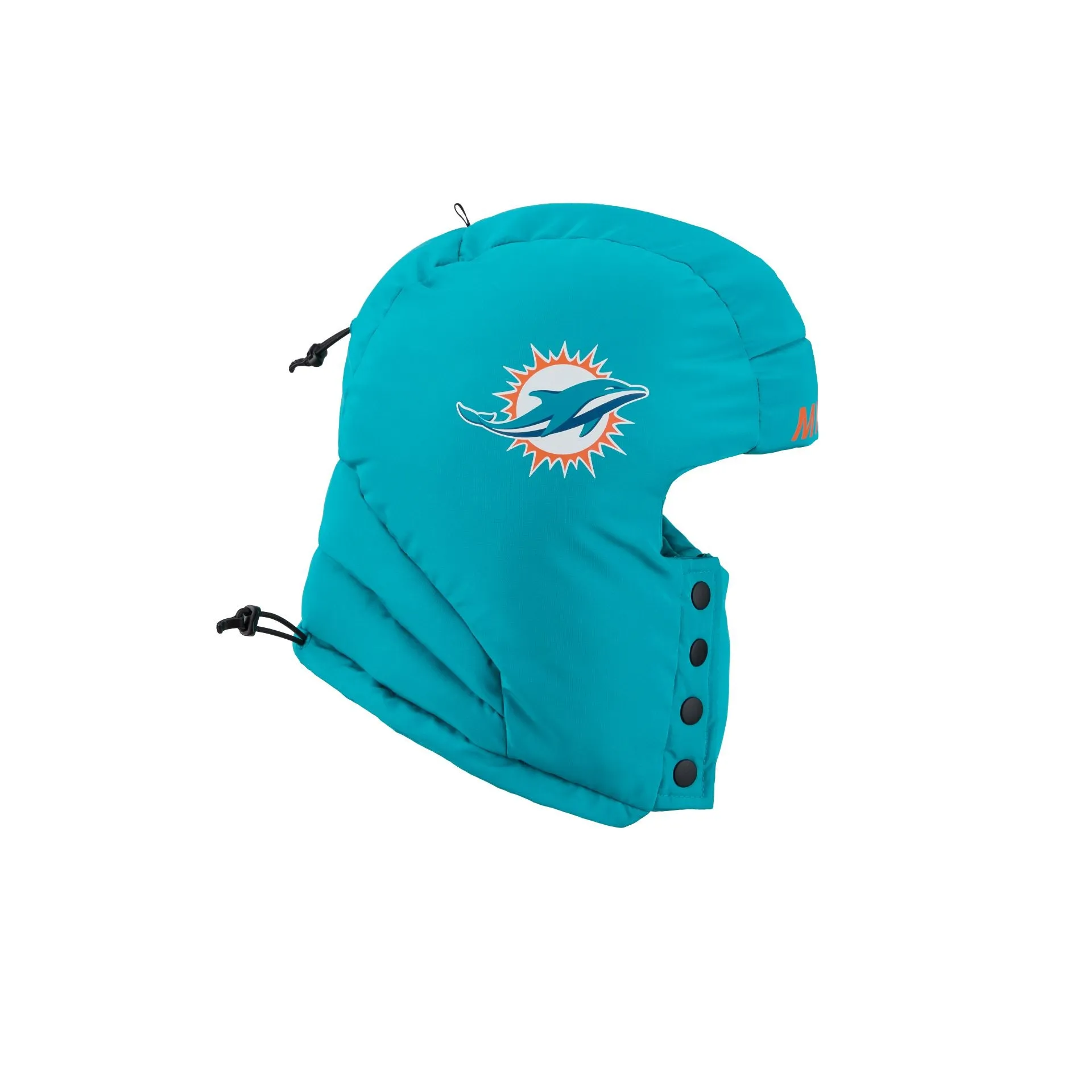 Miami Dolphins Helmet Puffer Hood sold by New Era product image thumbnail 5